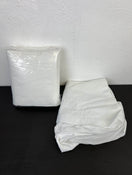 used American Baby Waterproof Fitted Crib and Toddler Protective Mattress Pad Cover