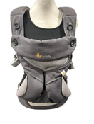 secondhand Ergobaby 360 All Positions Cool Air Mesh Baby Carrier, Carbon Grey, With Cool Mesh Infant Insert