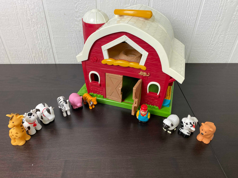 secondhand Battat Big Red Barn