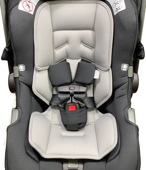 Nuna PIPA Infant Car Seat, Caviar, 2021