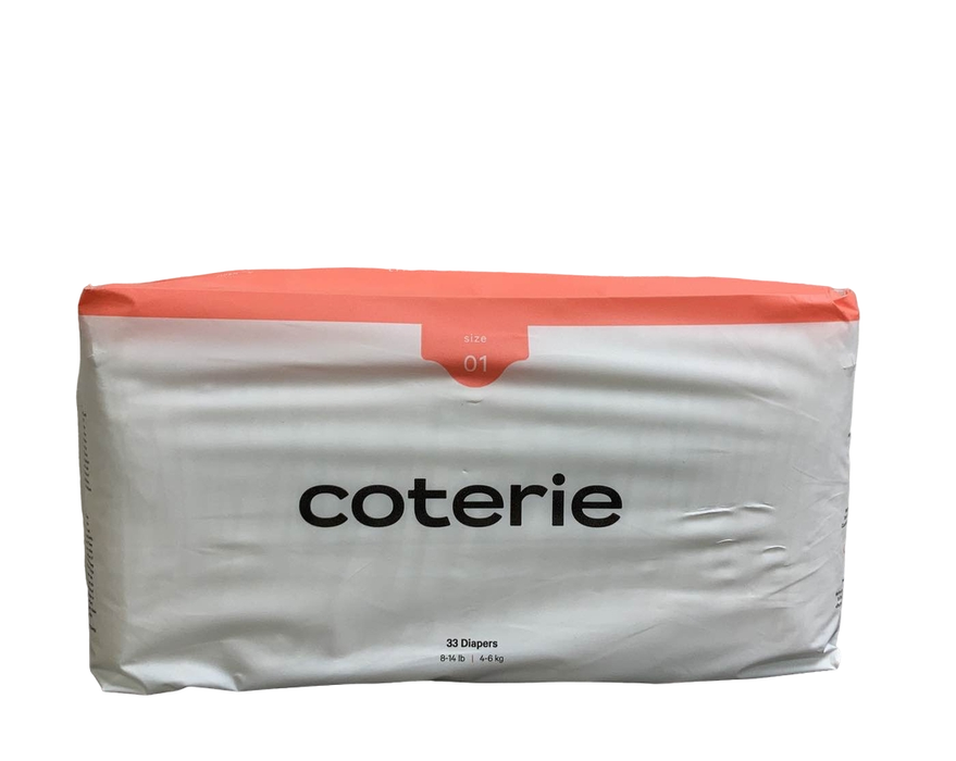 used Coterie Size 1 Diapers