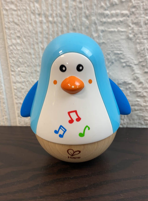 used Hape Penguin Musical Wobbler