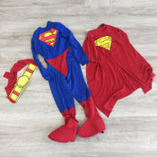 secondhand Rubie’s Pretend Play Superman Costume, For ages 1-2