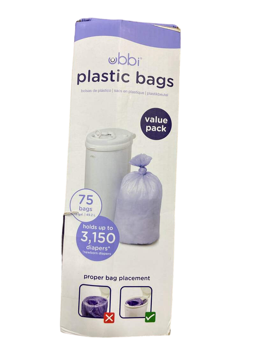 Shop Ubbi Plastic Diaper Pail Bags at GoodBuy Gear