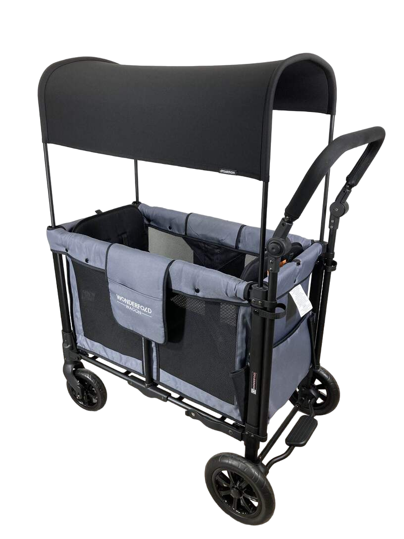 wonderfold w2 luxe multifunctional double stroller wagon Wonderfold W2 Luxe Multifunctional Double Stroller Wagon, Charcoal Gra