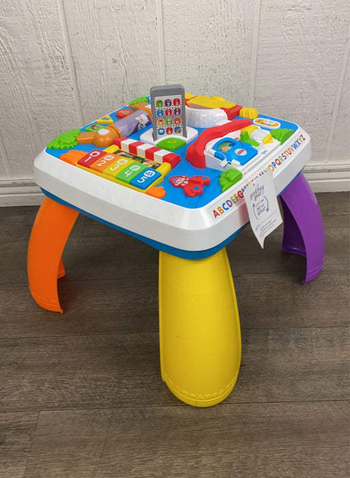 secondhand Fisher Price Laugh & Learn Learning Table, Around The Town