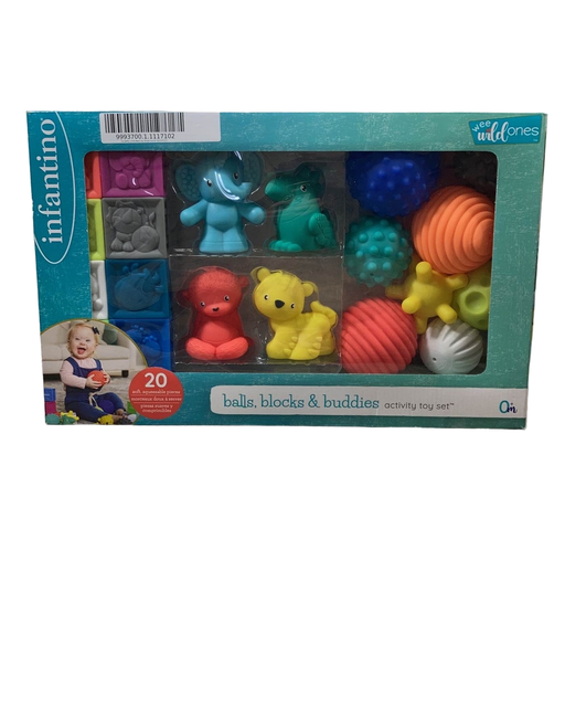 used Infantino Sensory Balls Blocks and Buddies