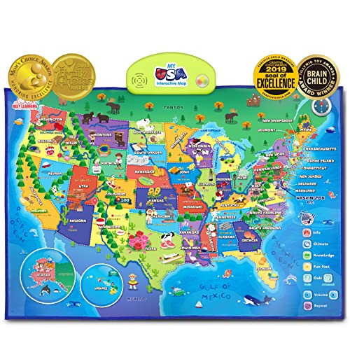 used Best Learning My USA Interactive Map