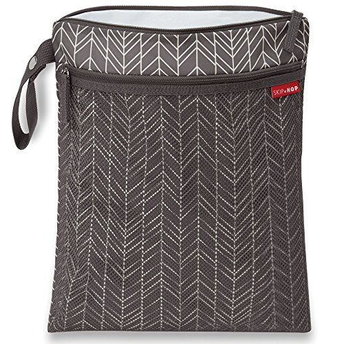 Shop Skip Hop Grab And Go Wet/Dry Bag, Grey Feather at GoodBuy Gear