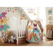 used Levtex Baby Crib Bedding Set