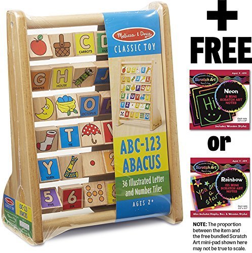 Melissa & Doug ABC 123 Abacus