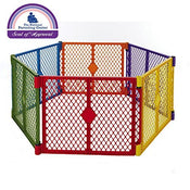 Shop North States Toddleroo Superyard Ultimate Playard, 6 Panel at GoodBuy Gear