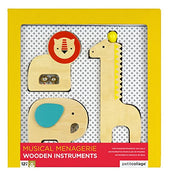 used Petit Collage Musical Menagerie Wooden Instruments