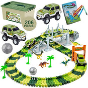 Toyvelt Dinosaur Toys Race Track Toy Set