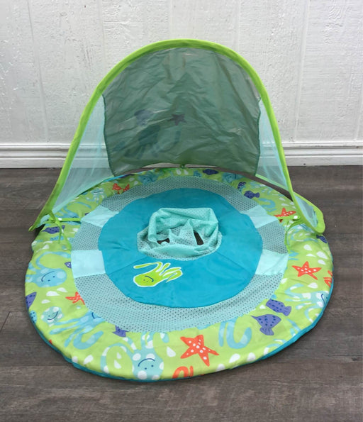 secondhand SwimWays Baby Spring Float with Sun Canopy