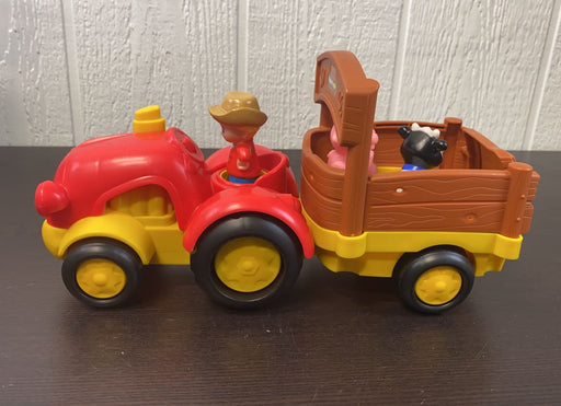 secondhand Fisher Price Little People Tow ‘n Pull Tractor