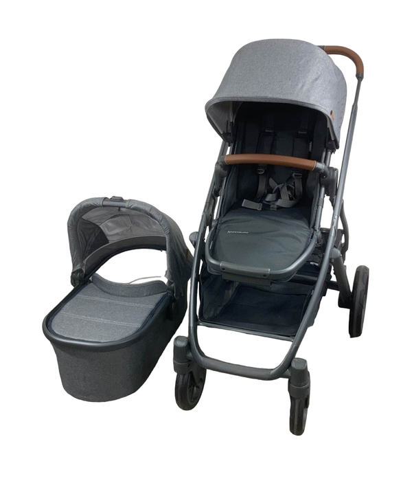 secondhand UPPAbaby VISTA V2 Stroller, 2022, Greyson (Charcoal Melange)