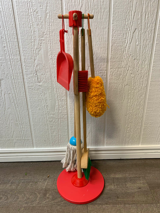 used Melissa & Doug Let's Play House! Dust, Sweep & Mop