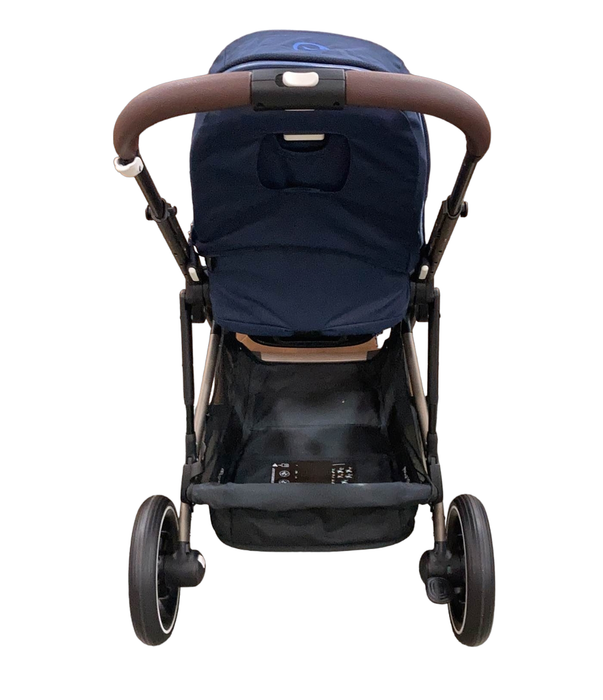 Cybex Gazelle S Modular Stroller, 2022, Taupe Frame, Ocean Blue