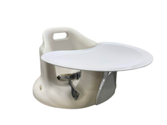 used Upseat Baby Floor Chair and Booster Seat with Tray, White