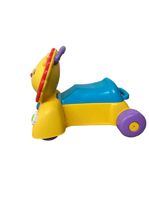 secondhand Fisher Price 3-in-1 Sit, Stride, and Ride Lion Toy