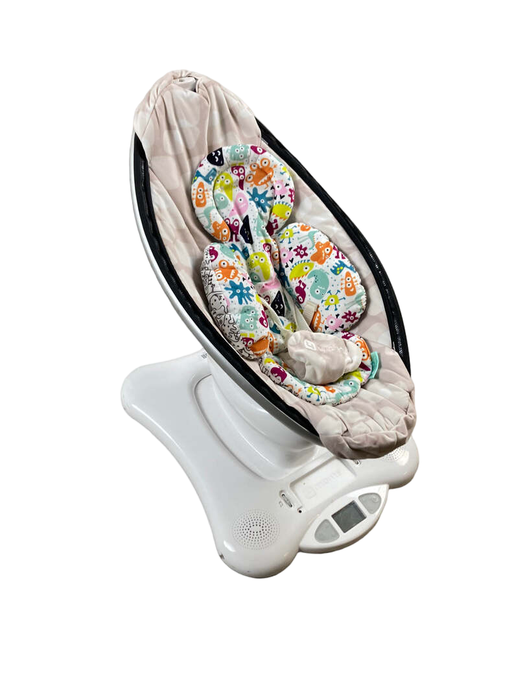 used 4moms MamaRoo Swing, Pink/Brown