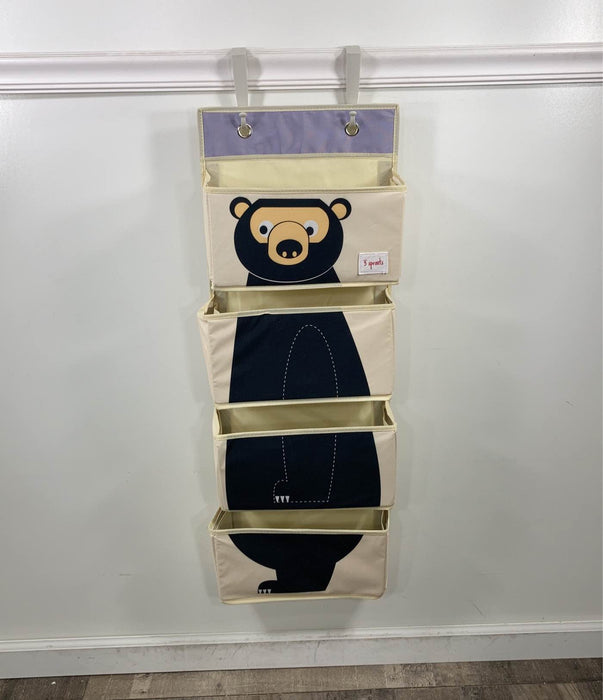 used 3 Sprouts Hanging Wall Organizer, Bear