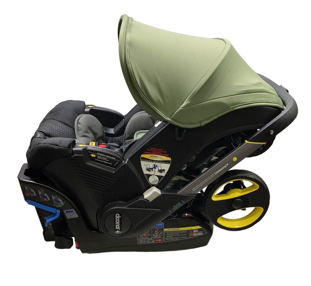 Doona Infant Car Seat & Stroller Combo, 2023, Desert Green
