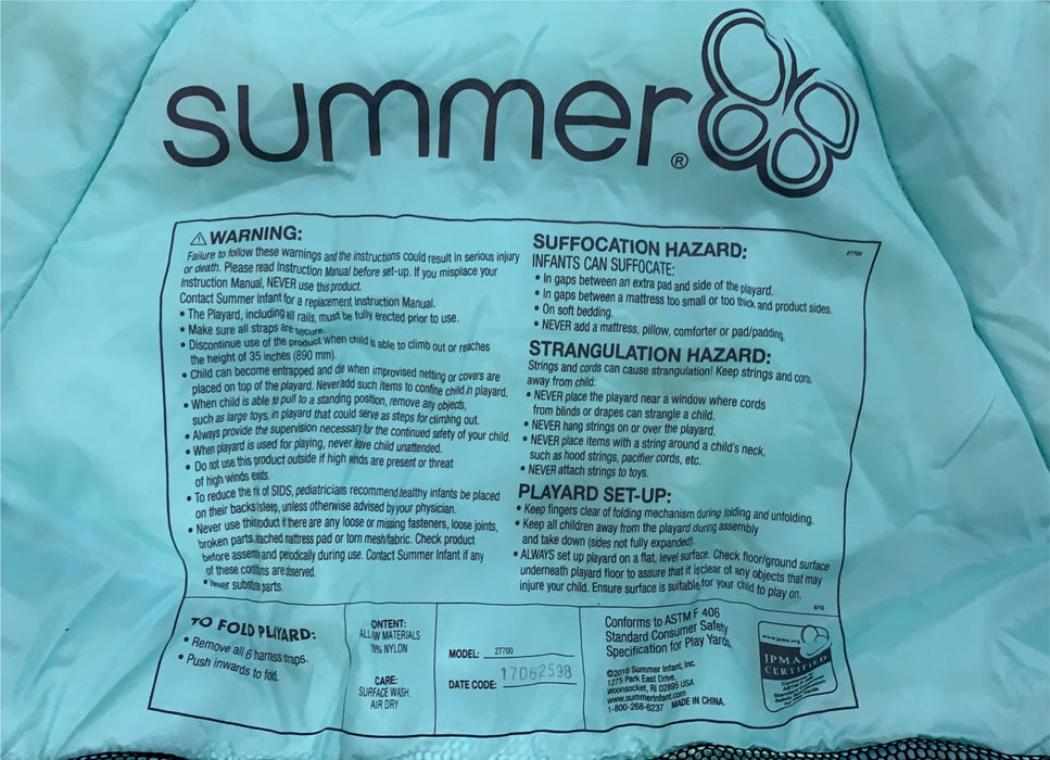 Shop Summer Infant Pop 'N Play Portable Playard With Canopy at GoodBuy Gear