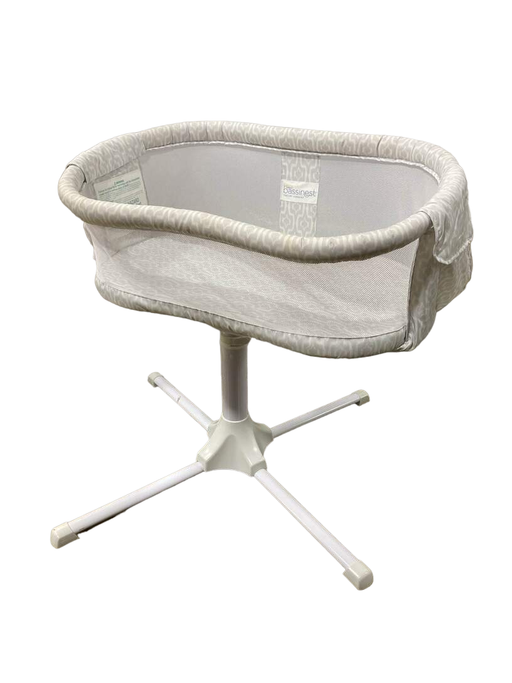 Shop Halo BassiNest Swivel Sleeper Essentia Series, Blue Ikat at GoodBuy Gear