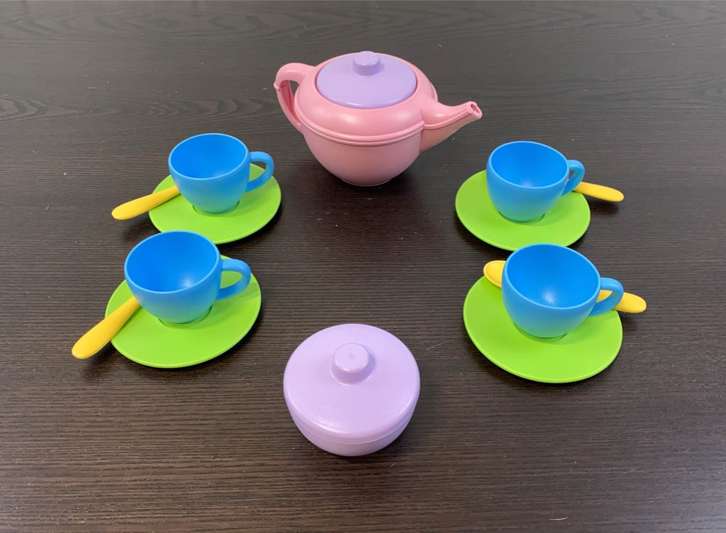 Green Toys Tea Set-Primary Buy Toys From The Adventure Toys Online