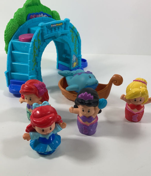 secondhand Fisher Price Little People Disney Princess Ariel & Eric’s Boat Ride