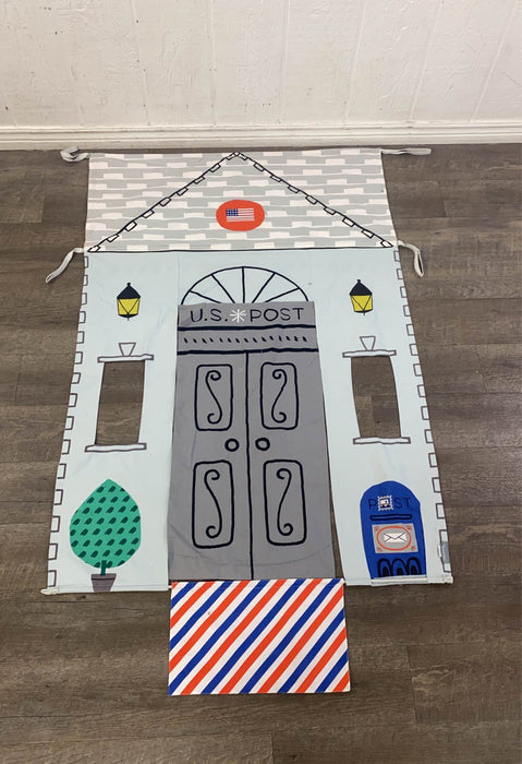 secondhand Land Of Nod 2-Sided Doorway Playhouse