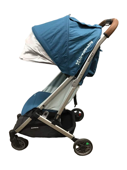 secondhand UPPAbaby MINU Stroller, 2018, Ryan (Teal Melange)