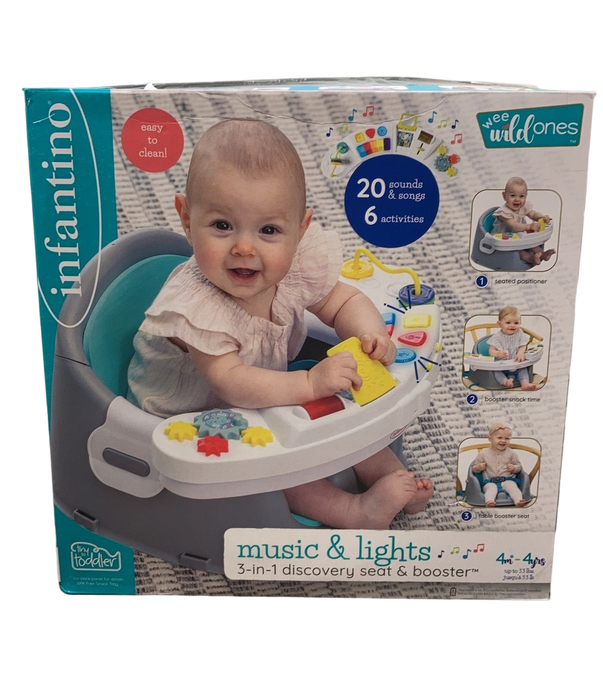 used Infantino Music & Lights 3-in-1 Discovery Booster