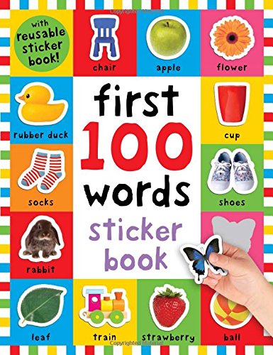 used Roger Priddy Giant Sticker Activity First Words