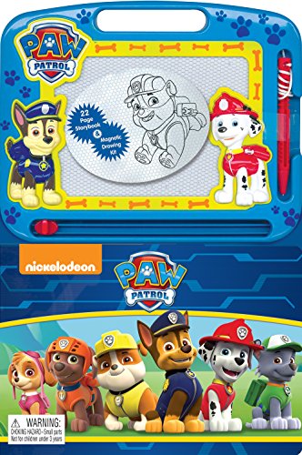 used PAW Patrol Learning Book with Magnetic Drawing Pad