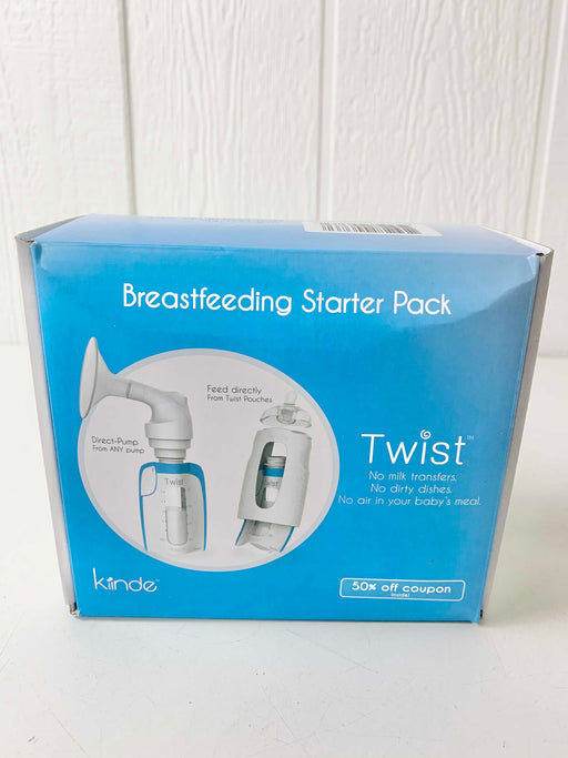 used Kiinde Breast Milk Storage Twist Starter Kit