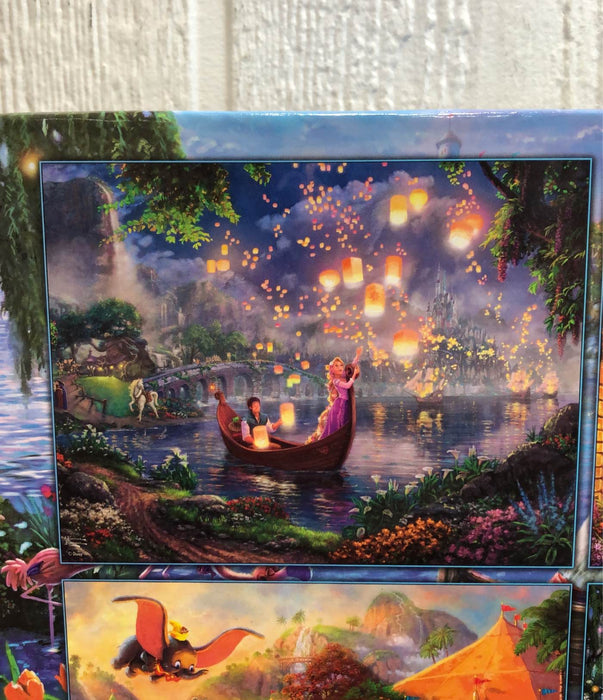 used Ceaco Multiplack 500 Piece Puzzles