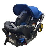 used Doona Infant Car Seat & Stroller Combo, 2022, Royal Blue