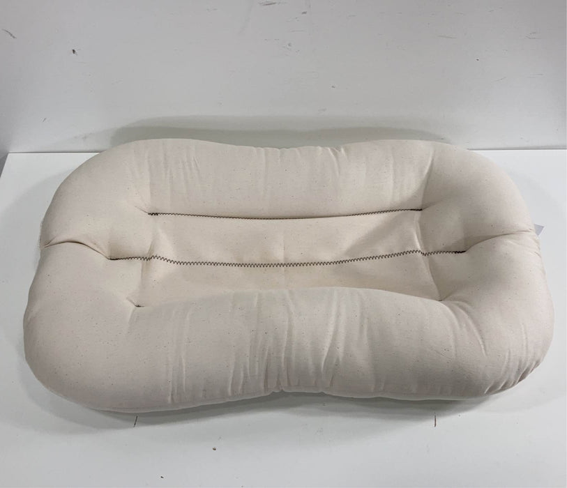 used Snuggle Me Organic Sensory Infant Lounger, Natural