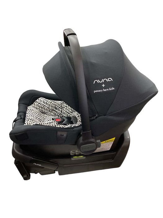 secondhand Nuna Pipa Lite LX Infant Car Seat, Broken Arrow Caviar