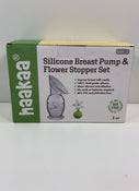 Shop Haakaa Manual Breast Pump With Suction Base And Flower Stopper at GoodBuy Gear