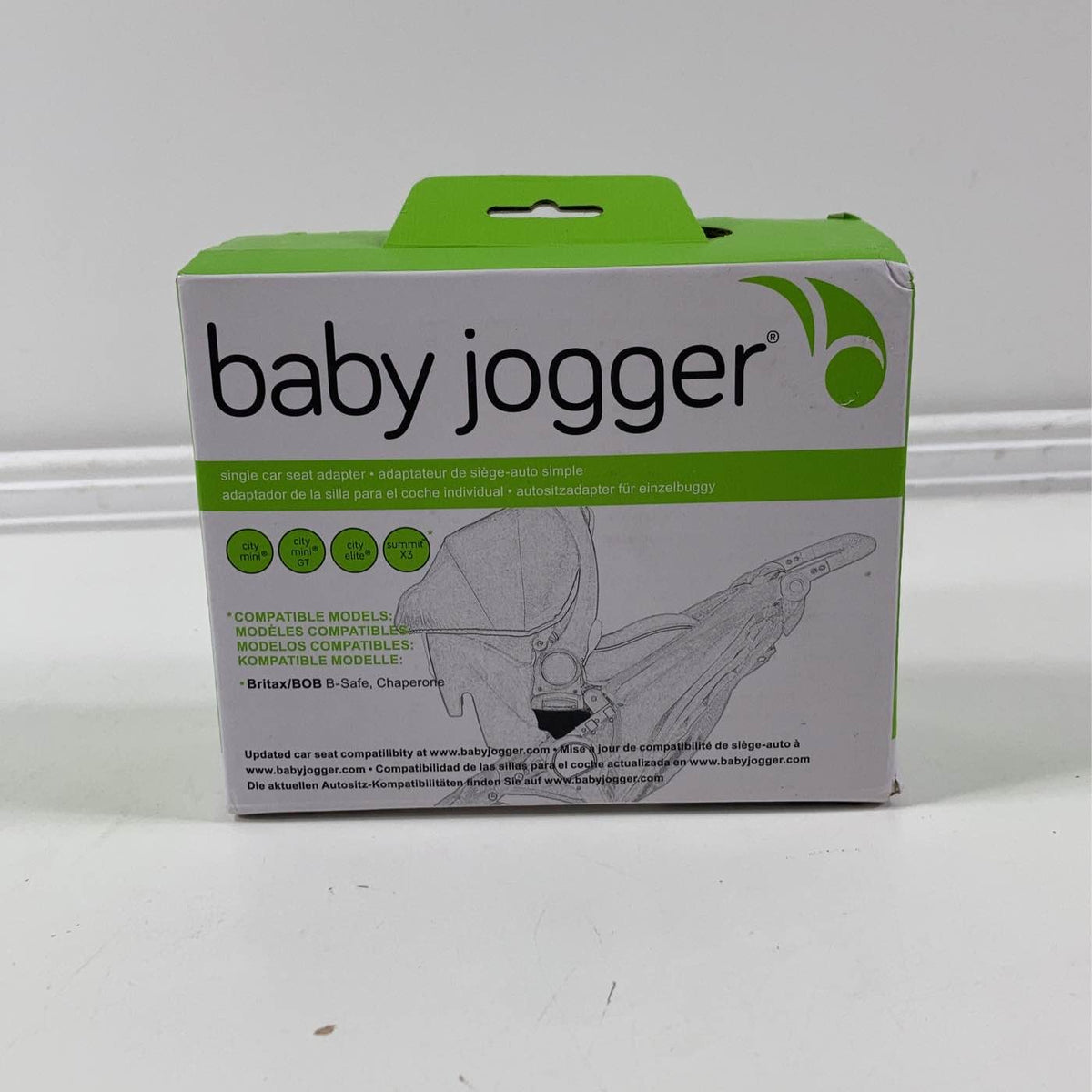 Baby Jogger Car Seat Adapter Single (City Mini, City Mini GT, and Summit X3) for Baby Jogger City GO and Graco Click Connect