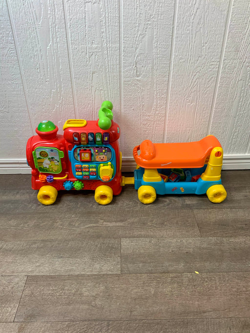 secondhand VTech Sit To Stand Alphabet Train