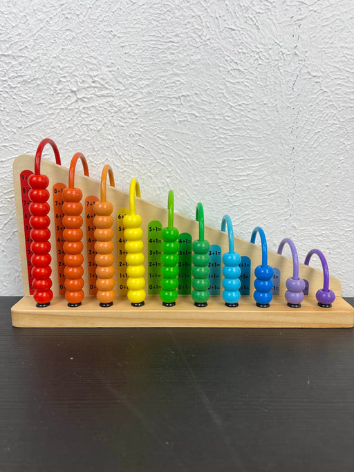 used Melissa & Doug Add And Subtract Abacus