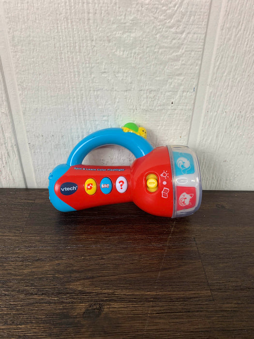 used VTech Spin & Learn Color Flashlight