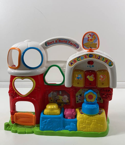 used VTech Sort And Build Farm