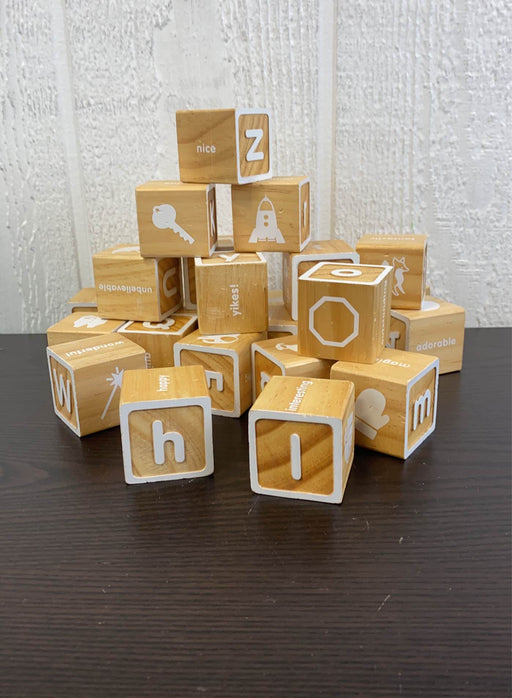 secondhand Alphabet Blocks