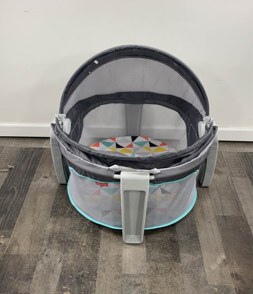 used Fisher Price On-the-Go Baby Dome, Windmill